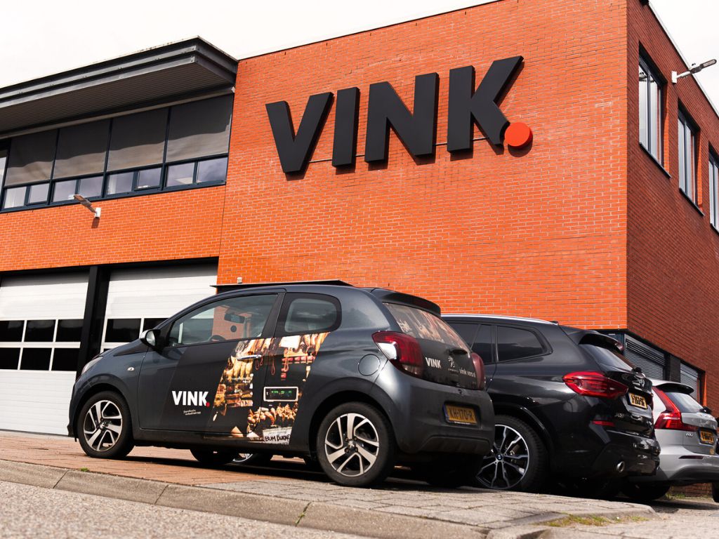 Bedrijfsgebouw Vink vers, stagebedrijf Edward