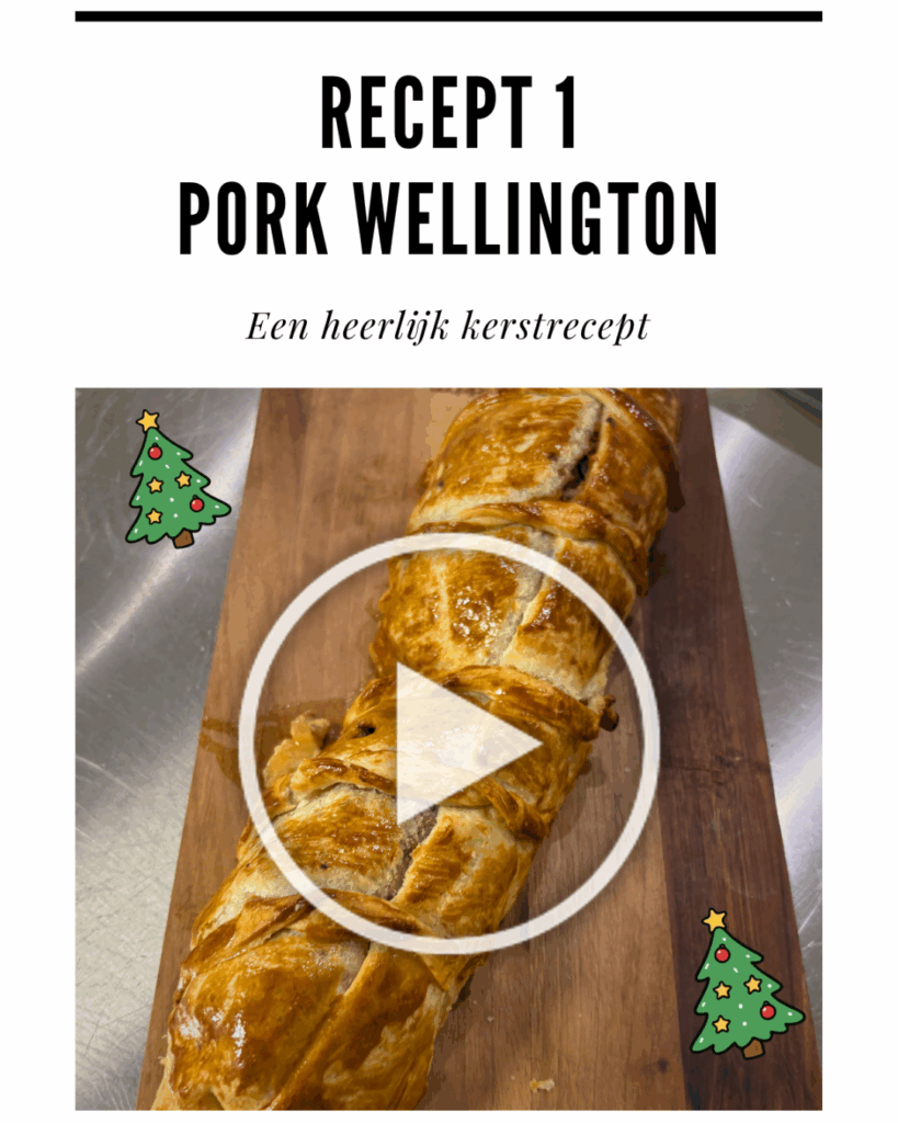 Receptvideo Pork Wellington voor kerst bij Vink Vers