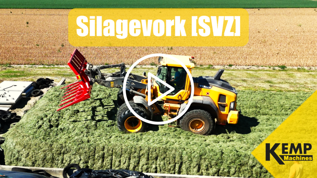 Silagevork van Kemp Machines in actie